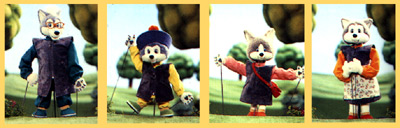 Toute la famille en marionettes