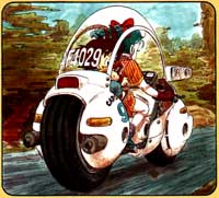 Bulma et Songoku en route pour l'aventure